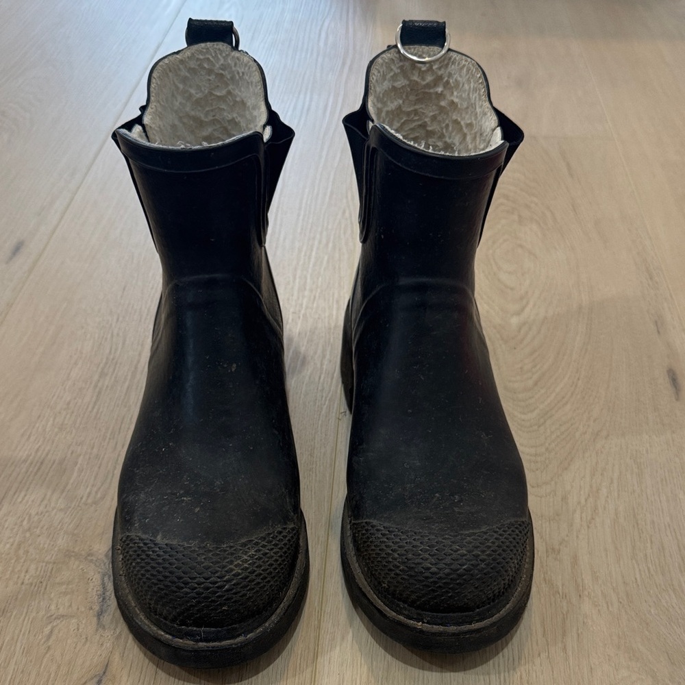 Ilse Jacobsen Black Winter & Rain Boots